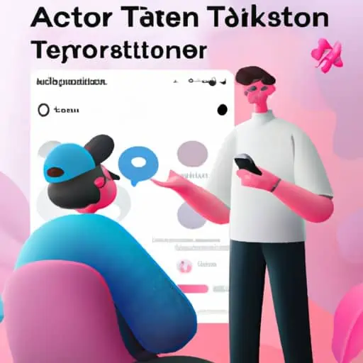 משתמש TikTok מתייעץ עם מומחה לניהול מוניטין